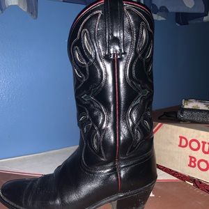 Vintage Leather Acme Boots